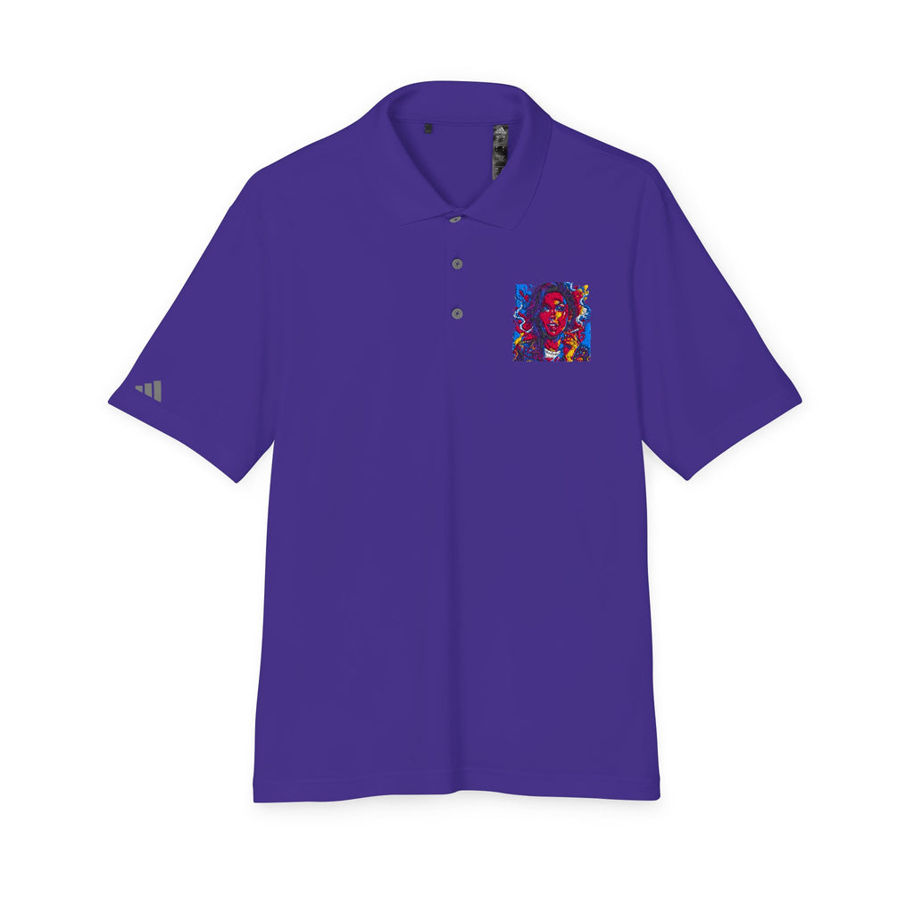 Abstract Color Portrait Polo Shirt