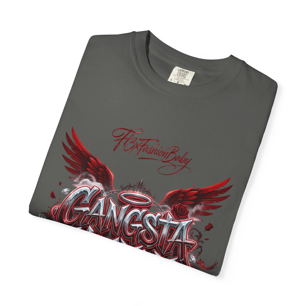 Gangsta Heaven Graphic T-Shirt — Scripted Front & Vertical Kanji Back