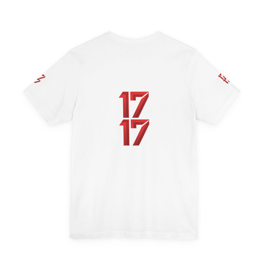 Stay Krazi Graffiti Tee — Red 17 Streetwear T‑Shirt