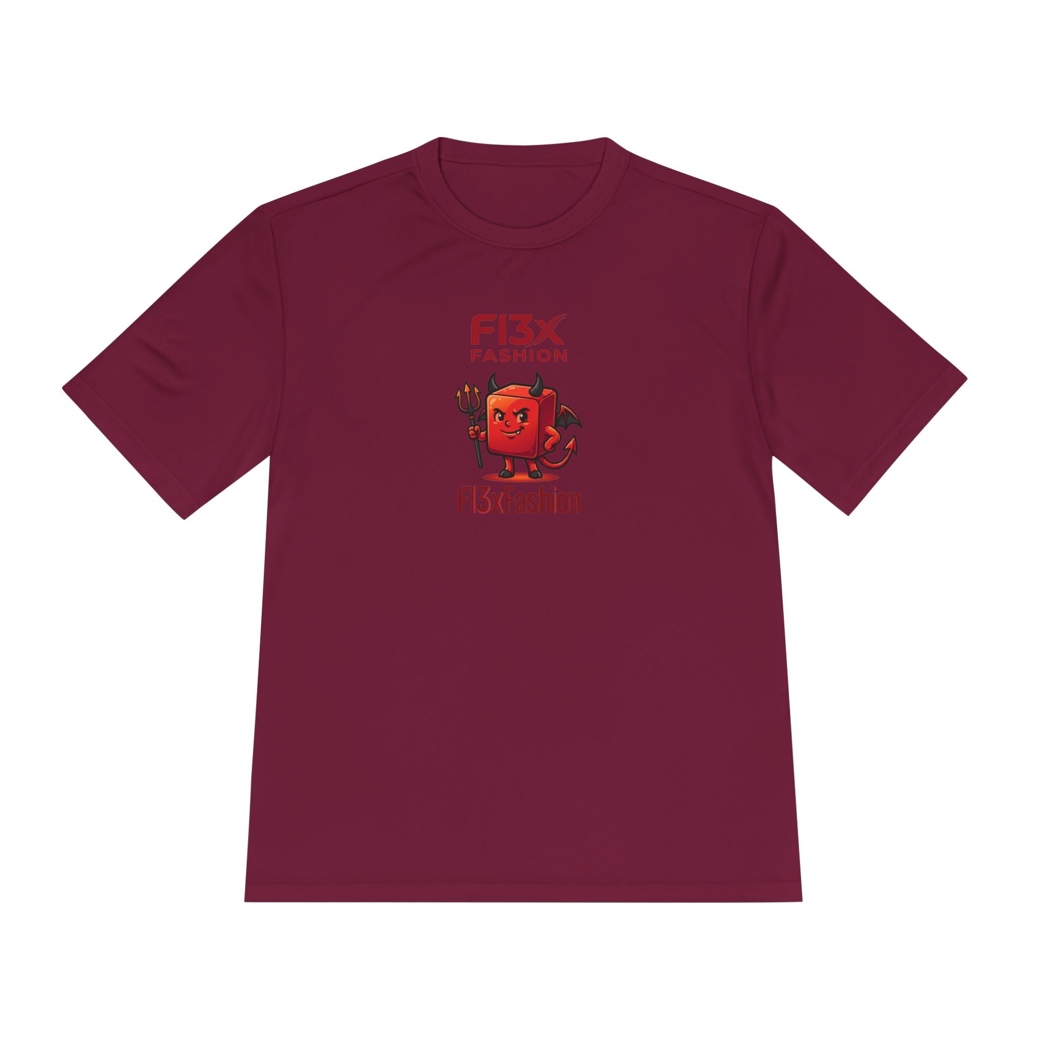 F13x Fashion Devil Logo Tee — Moisture-Wicking Athletic Shirt