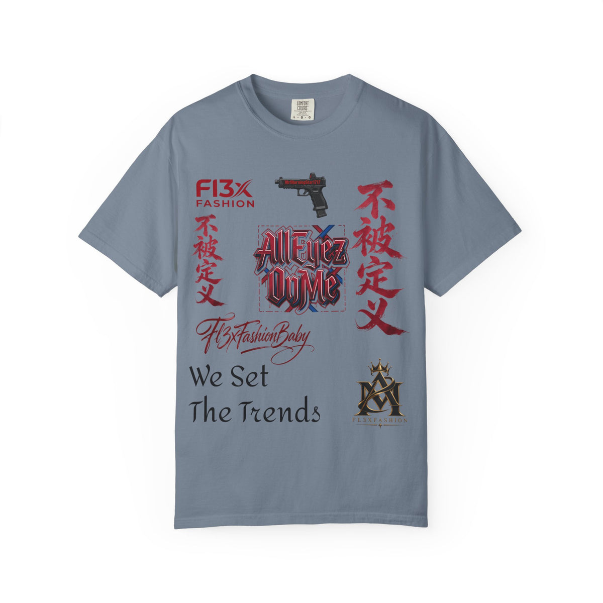 Graphic Tee — Asian Calligraphy & Streetwear Logo T-Shirt