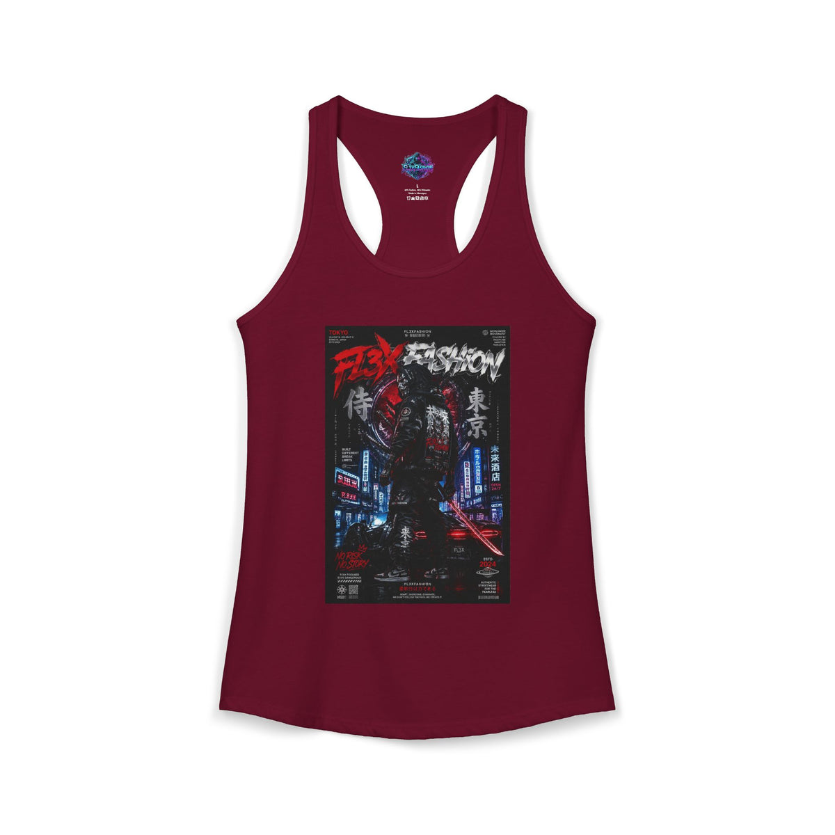 Women's Ideal Racerback Tank by Fl3xFashion