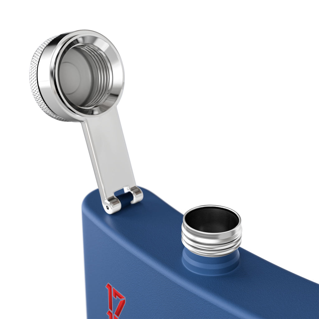 Flask — 'Stay Krazy' Graffiti Stainless Steel 6oz Hip-Hop Flask