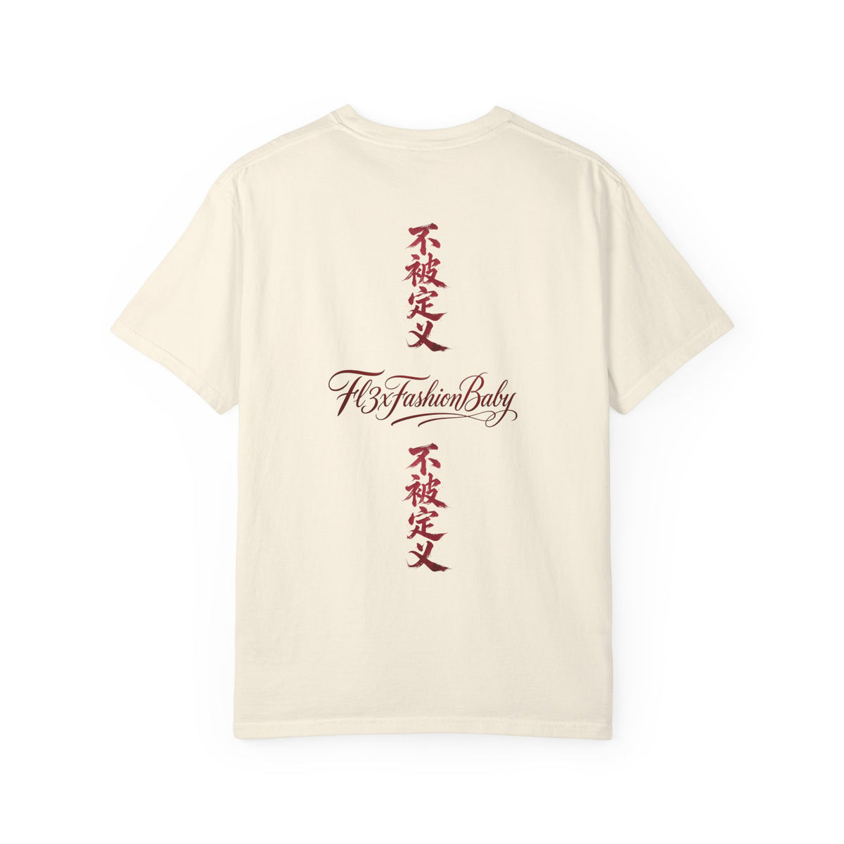 Graphic T-Shirt — Urban Asian-Inspired Logo Tee with Kanji & Devil Icon
