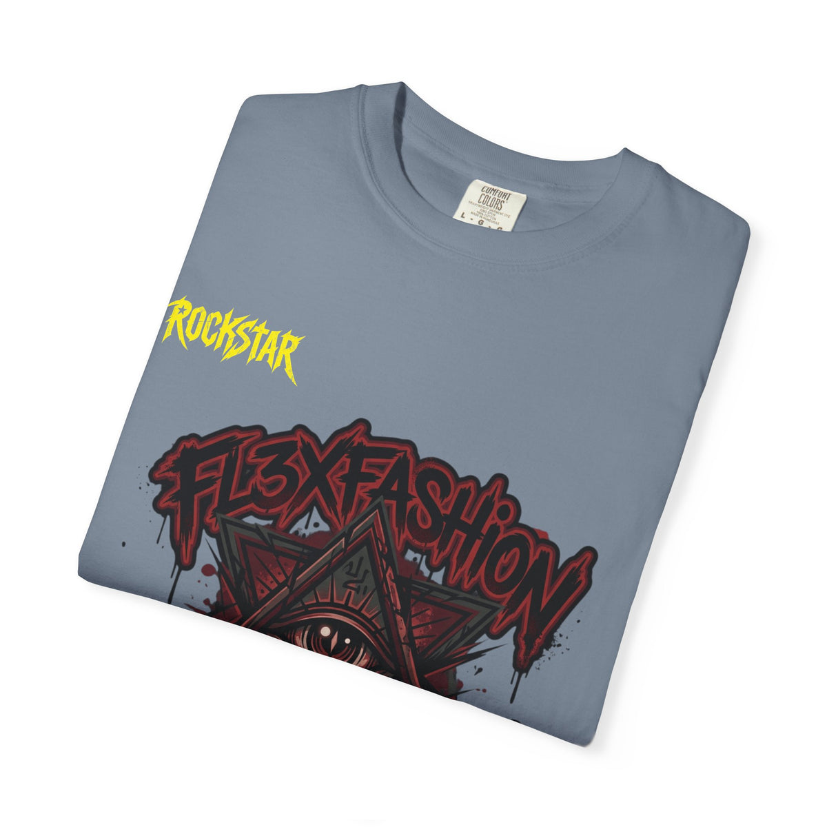 Graphic Tee — “Flex Fashion” All-Seeing Eye Streetwear T-Shirt