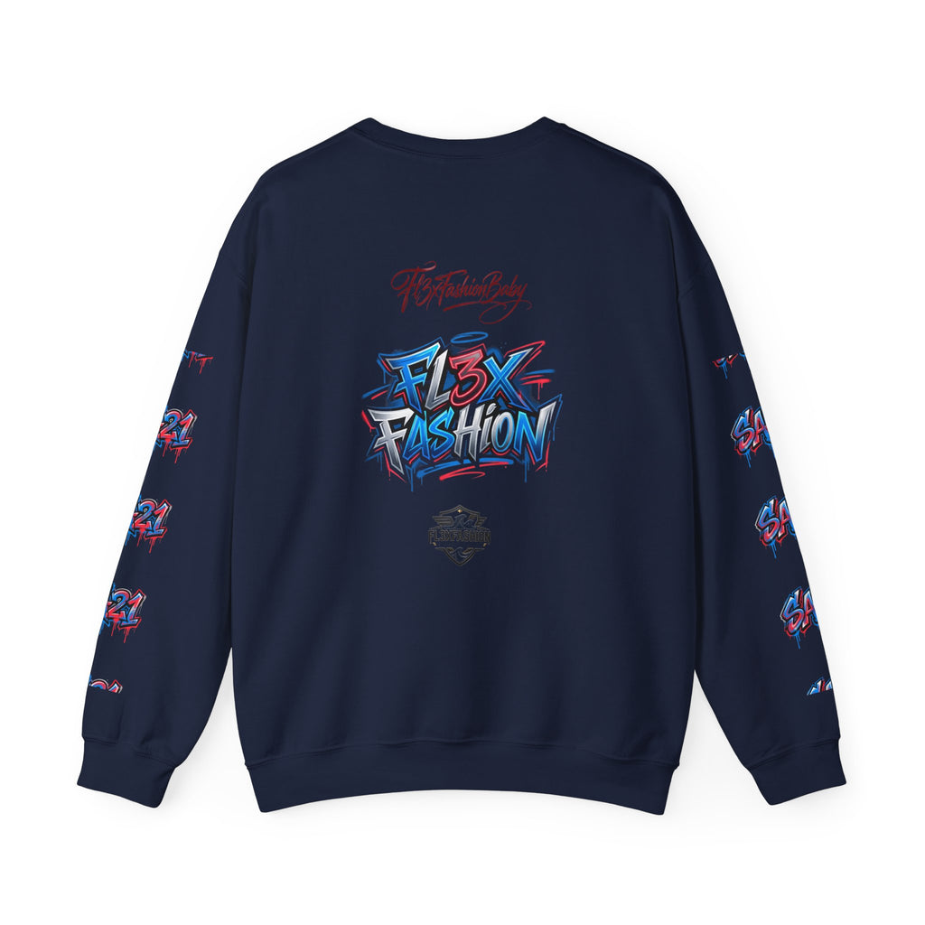 Graffiti "From the Trap to the Mob" Crewneck Sweatshirt
