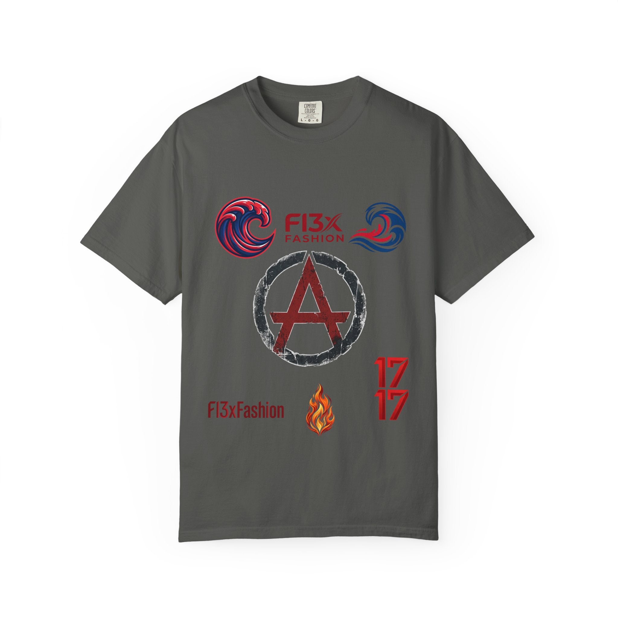 Graphic T-Shirt — 'Just Be You' FI3x Fashion Wave Logo Tee