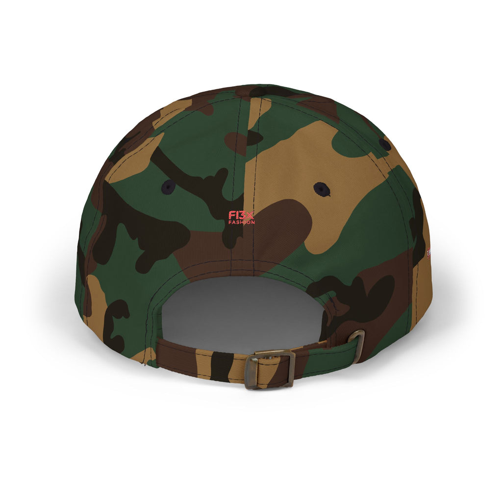 Devil Pixel Dad Cap – Retro Gaming Graphic Baseball Hat