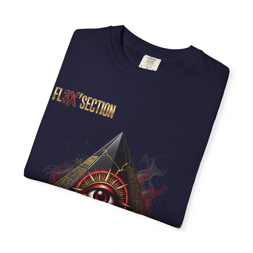 All-Seeing Eye Pyramid T-Shirt — "Visio Et Imperium" Graphic Tee