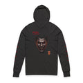 Horror Joker Face Hooded Long Sleeve Tee — Graphic Streetwear Top