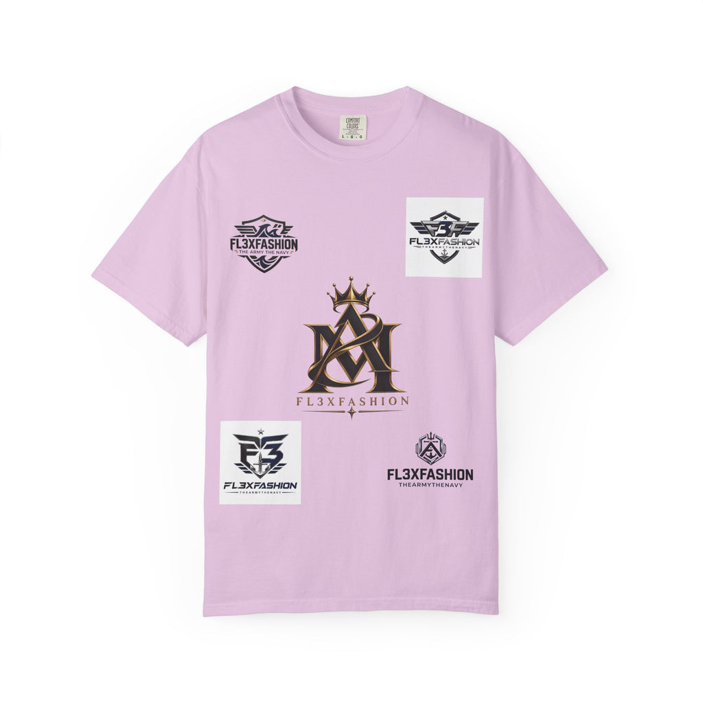 Graphic T-Shirt — Mythic Warrior Back Print with Crest Logos