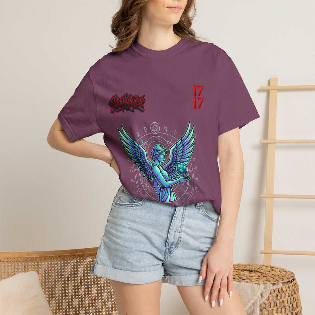 Angel & Devil Graphic T-Shirt — '24 Hours To Live' Streetwear