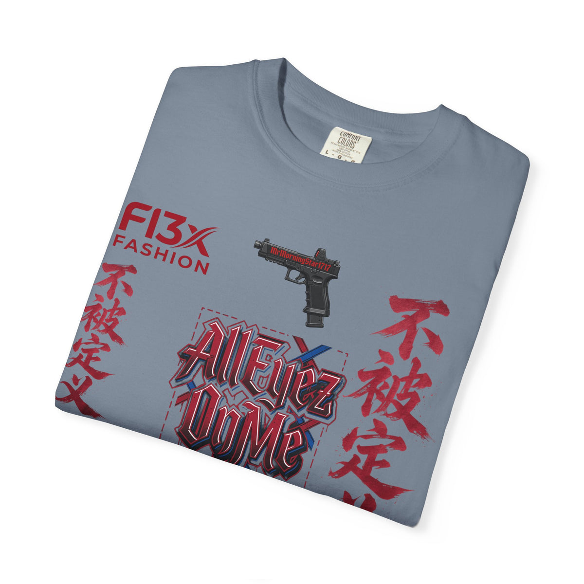 Graphic Tee — Asian Calligraphy & Streetwear Logo T-Shirt