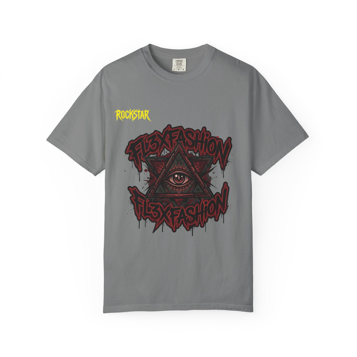 Graphic Tee — “Flex Fashion” All-Seeing Eye Streetwear T-Shirt