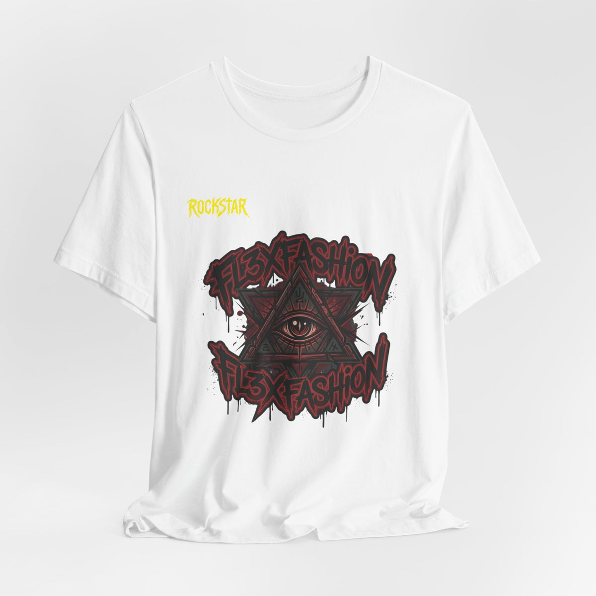 Graphic Tee — 'Flex Fashion' All-Seeing Eye Streetwear T-Shirt