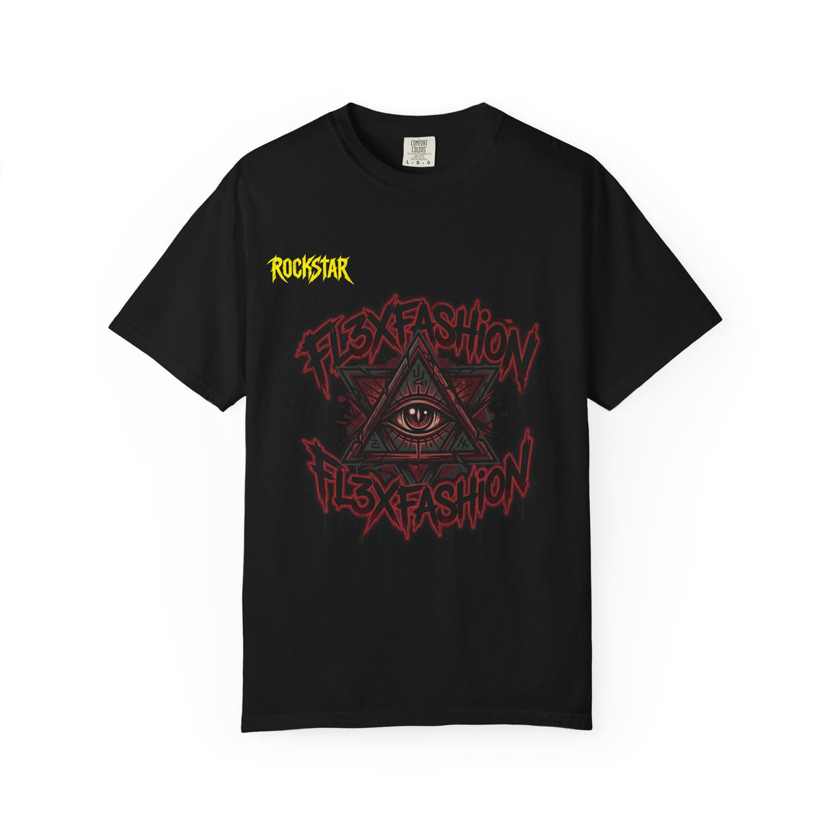 Graphic Tee — “Flex Fashion” All-Seeing Eye Streetwear T-Shirt