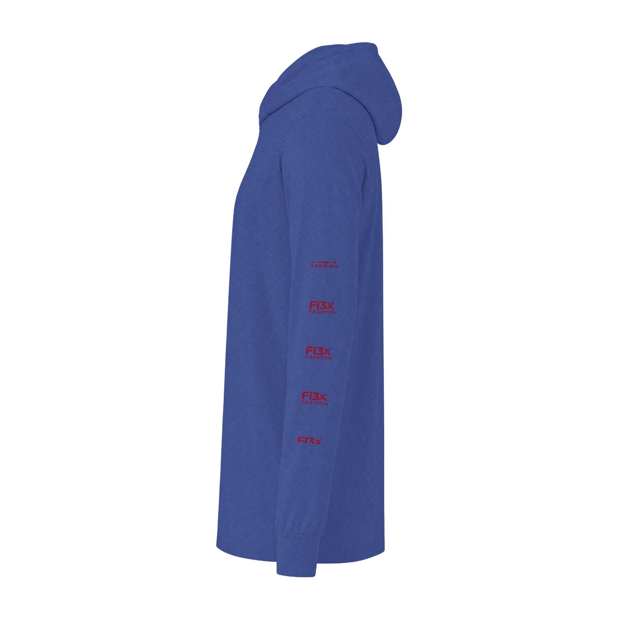 Horror Joker Face Hooded Long Sleeve Tee — Graphic Streetwear Top