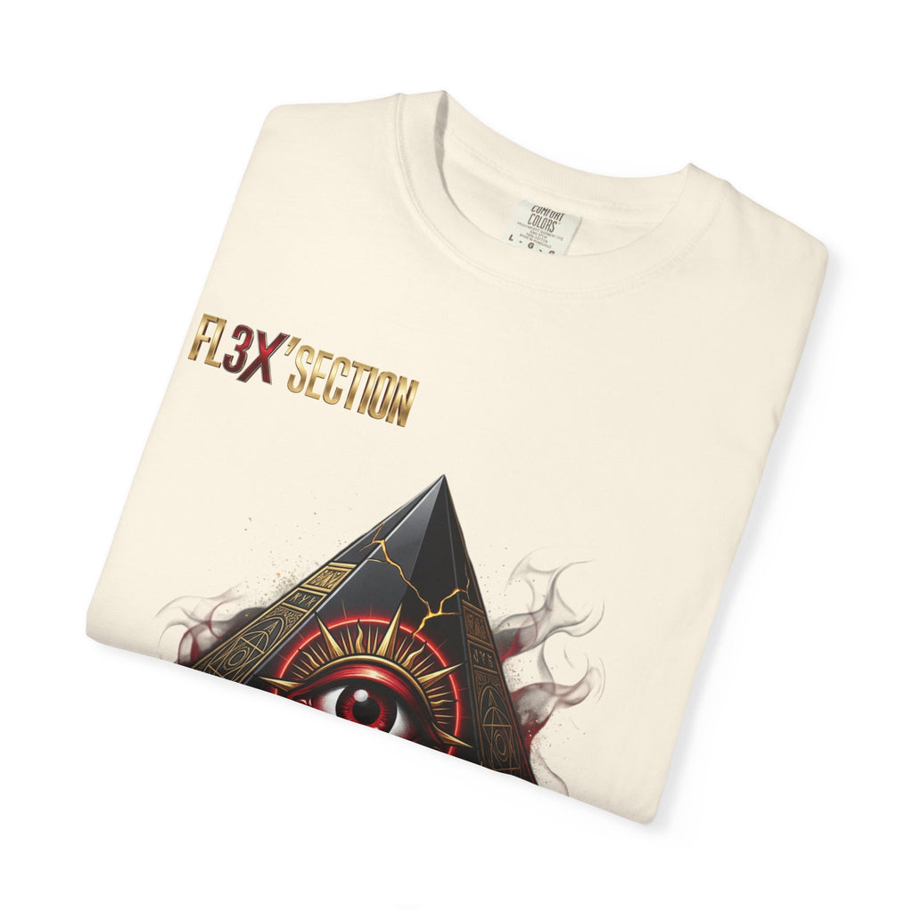 All-Seeing Eye Pyramid T-Shirt — "Visio Et Imperium" Graphic Tee