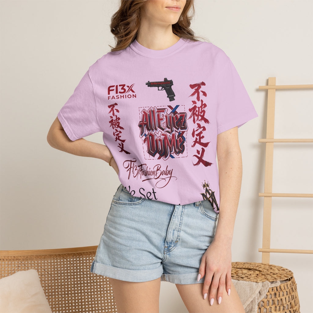 Graphic Tee — Asian Calligraphy & Streetwear Logo T-Shirt