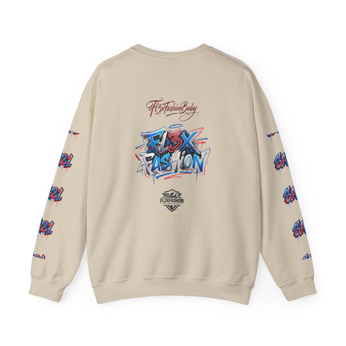 Graffiti "From the Trap to the Mob" Crewneck Sweatshirt
