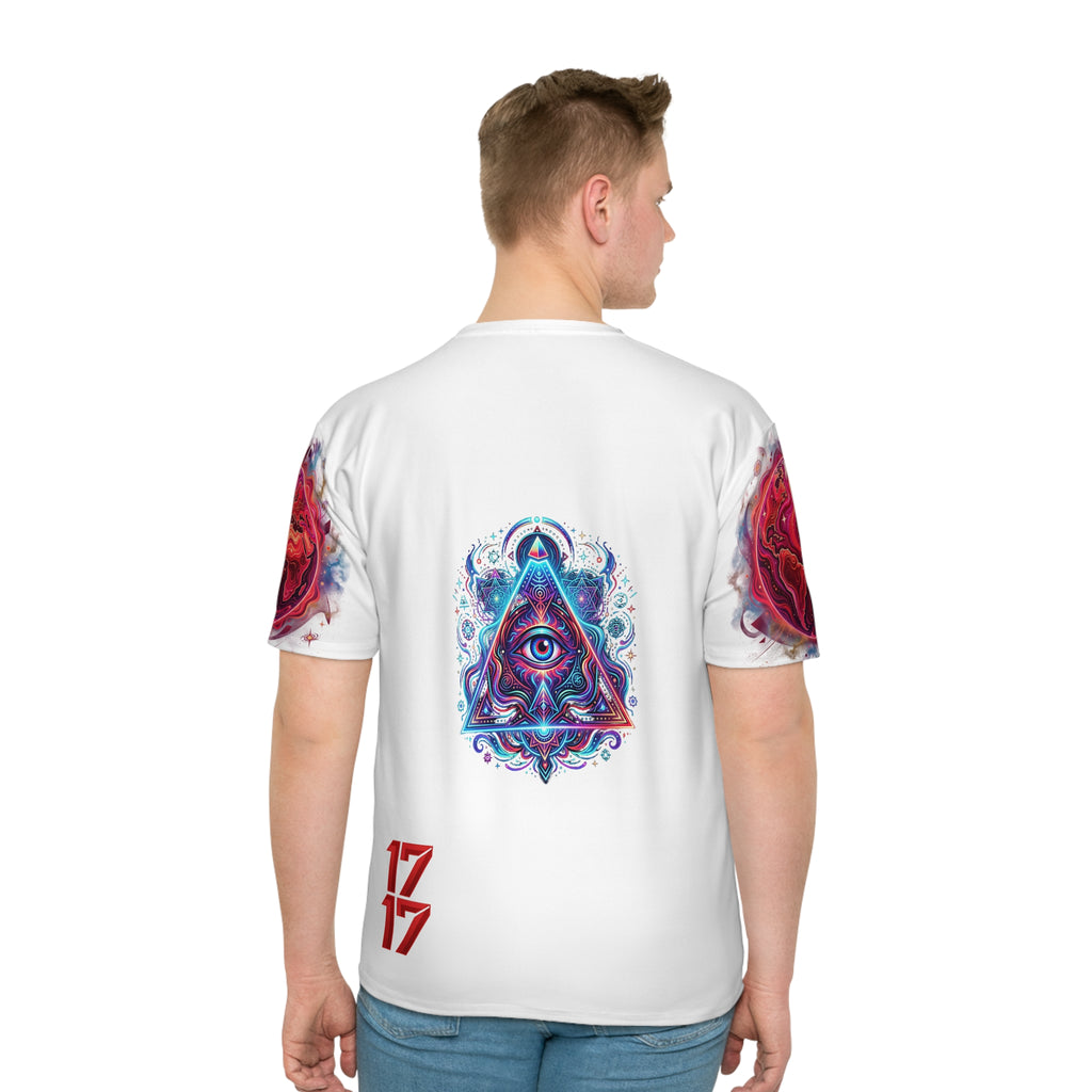 Psychedelic All-Seeing Eye Graphic T-Shirt