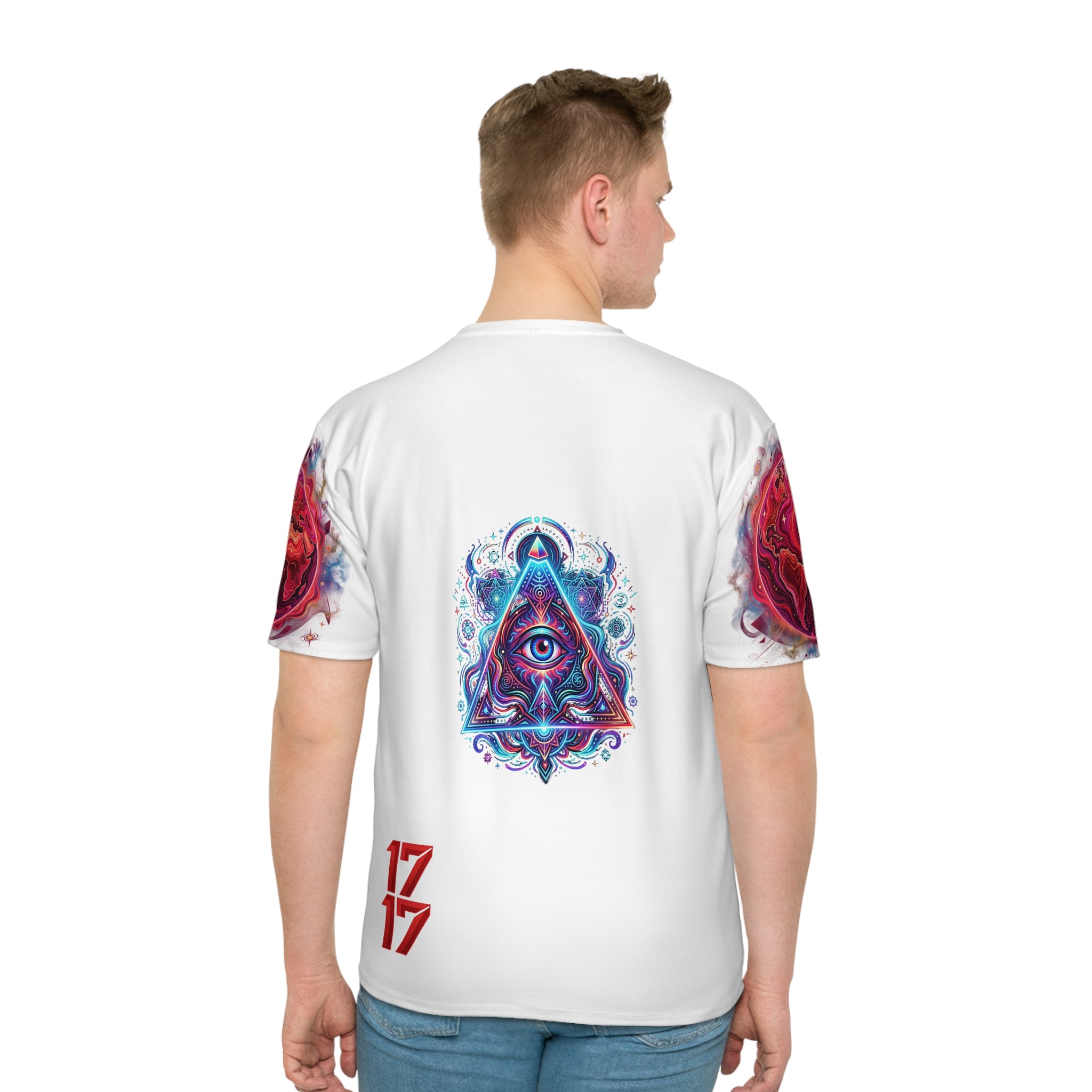 Psychedelic All-Seeing Eye Graphic T-Shirt
