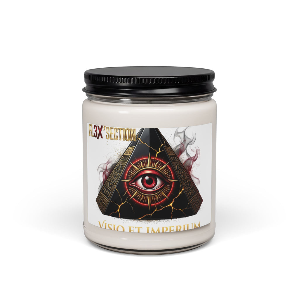 Soy Candle — 'Visio Et Imperium' Pyramid Eye Scented Candle, 9oz