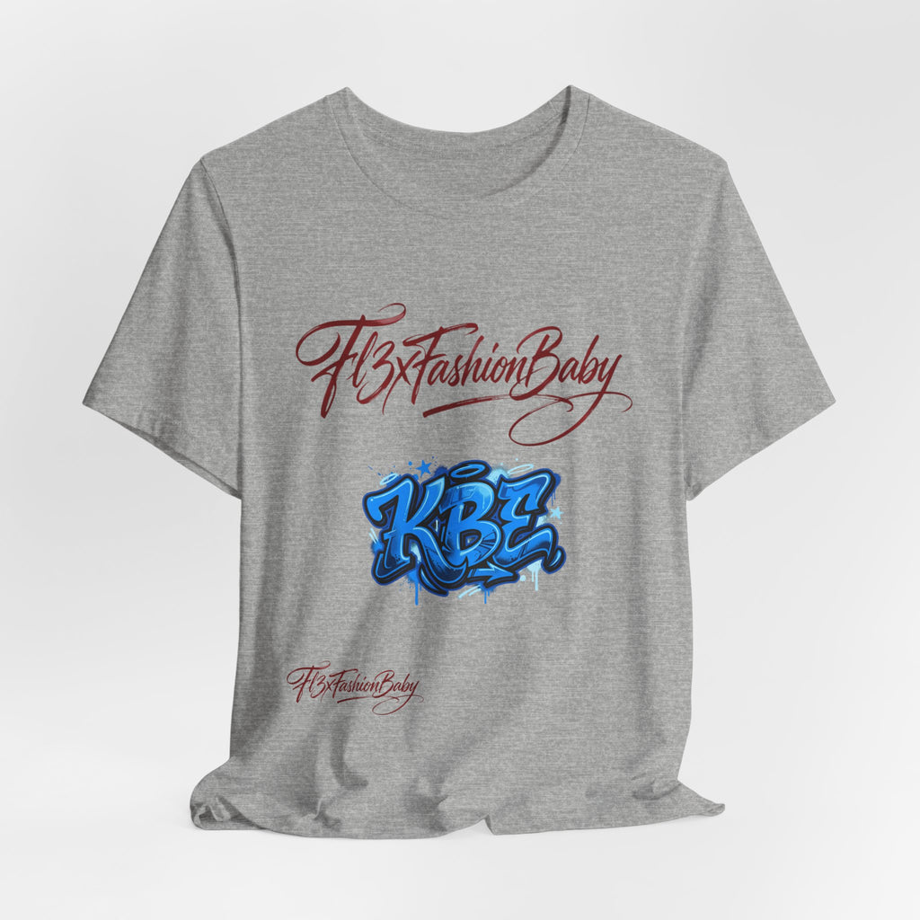 KBZ Graffiti Logo Tee — FBxFashionBaby Script Graphic T-Shirt