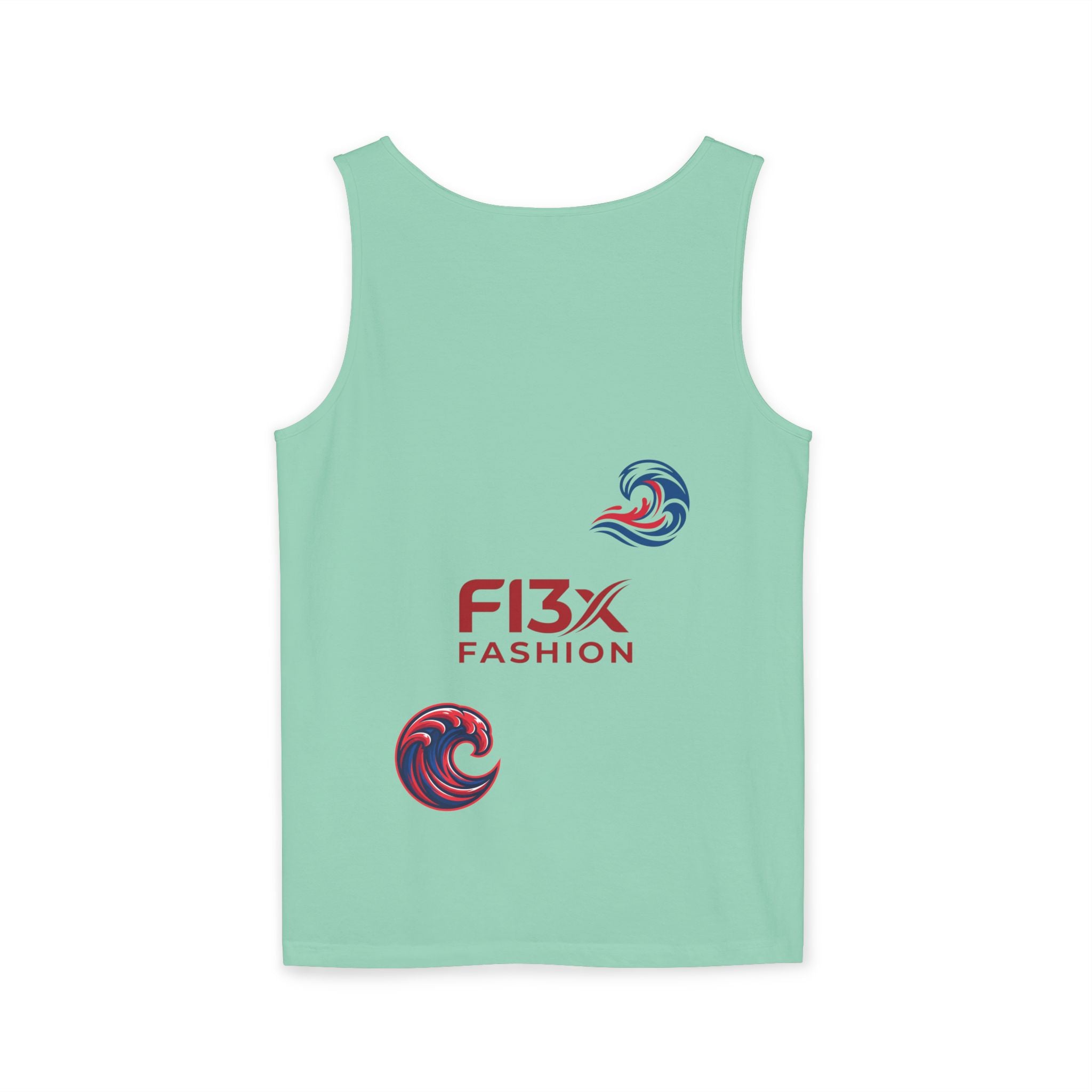 Graphic Tank Top — Colorful Street Art & Drip Logo Design