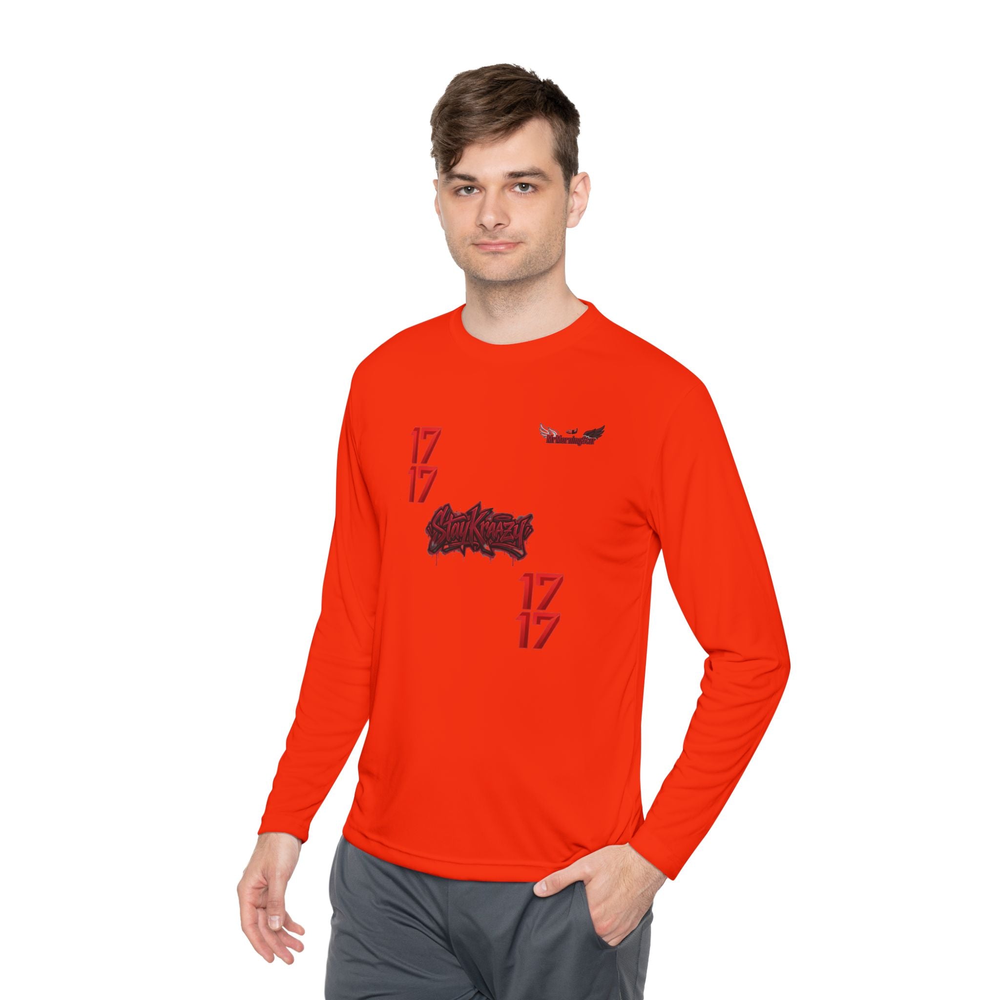Drag Queen Portrait Long Sleeve Tee — Colorful Pop Art “17” Graphic