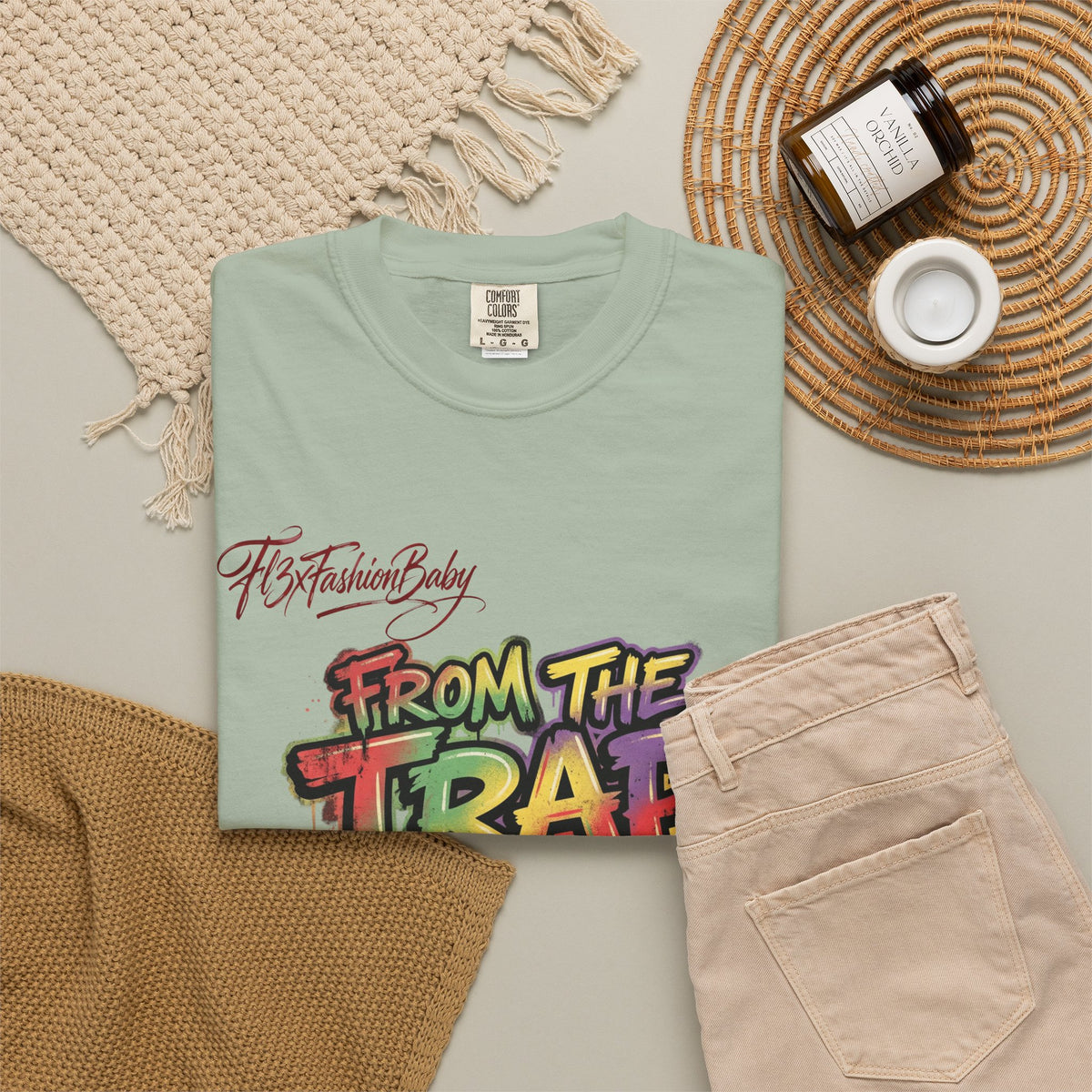 From the Trap to the Mob Graphic Tee — Streetwear Rap Culture T-Shirt