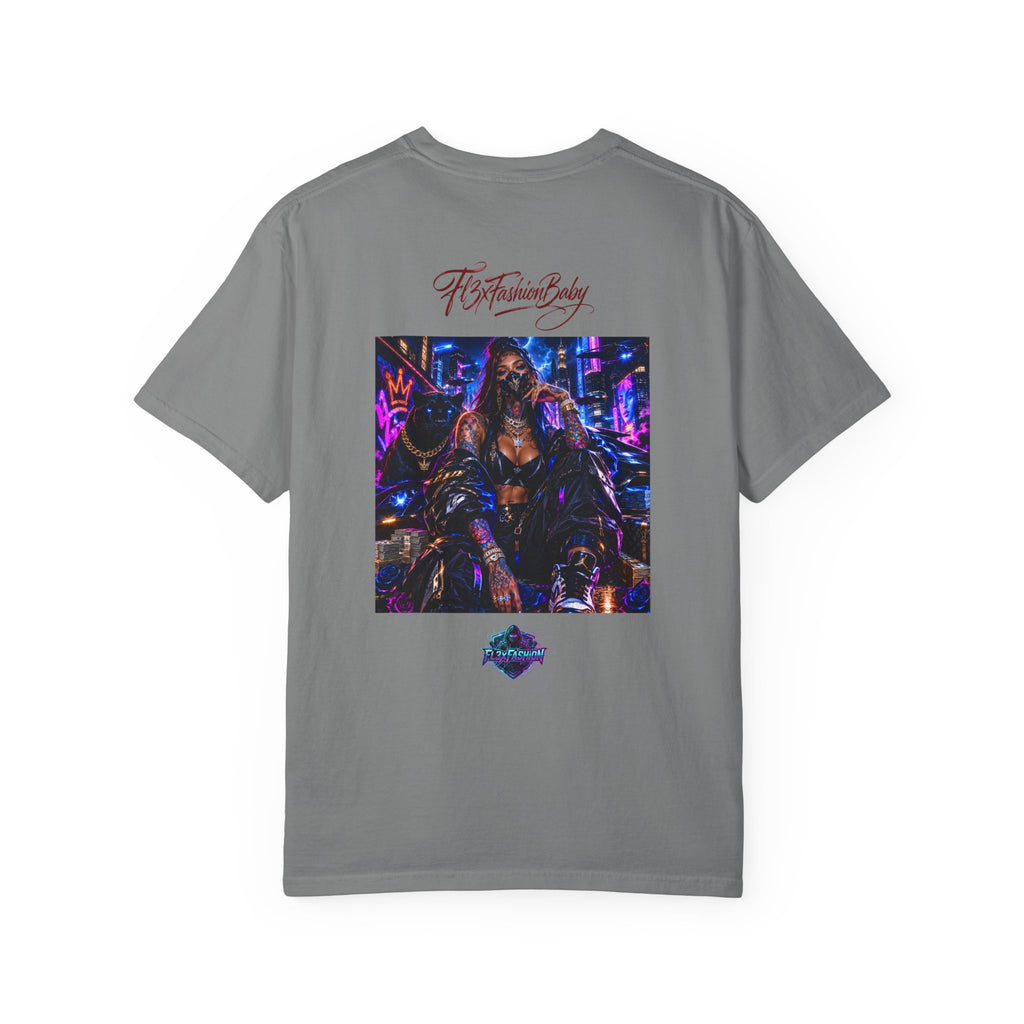 Cyberpunk Nightlife T‑Shirt — “The Fashion Baby” Graphic Tee
