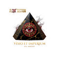 All-Seeing Pyramid Kiss-Cut Sticker — "Visio et Imperium" Eye Design