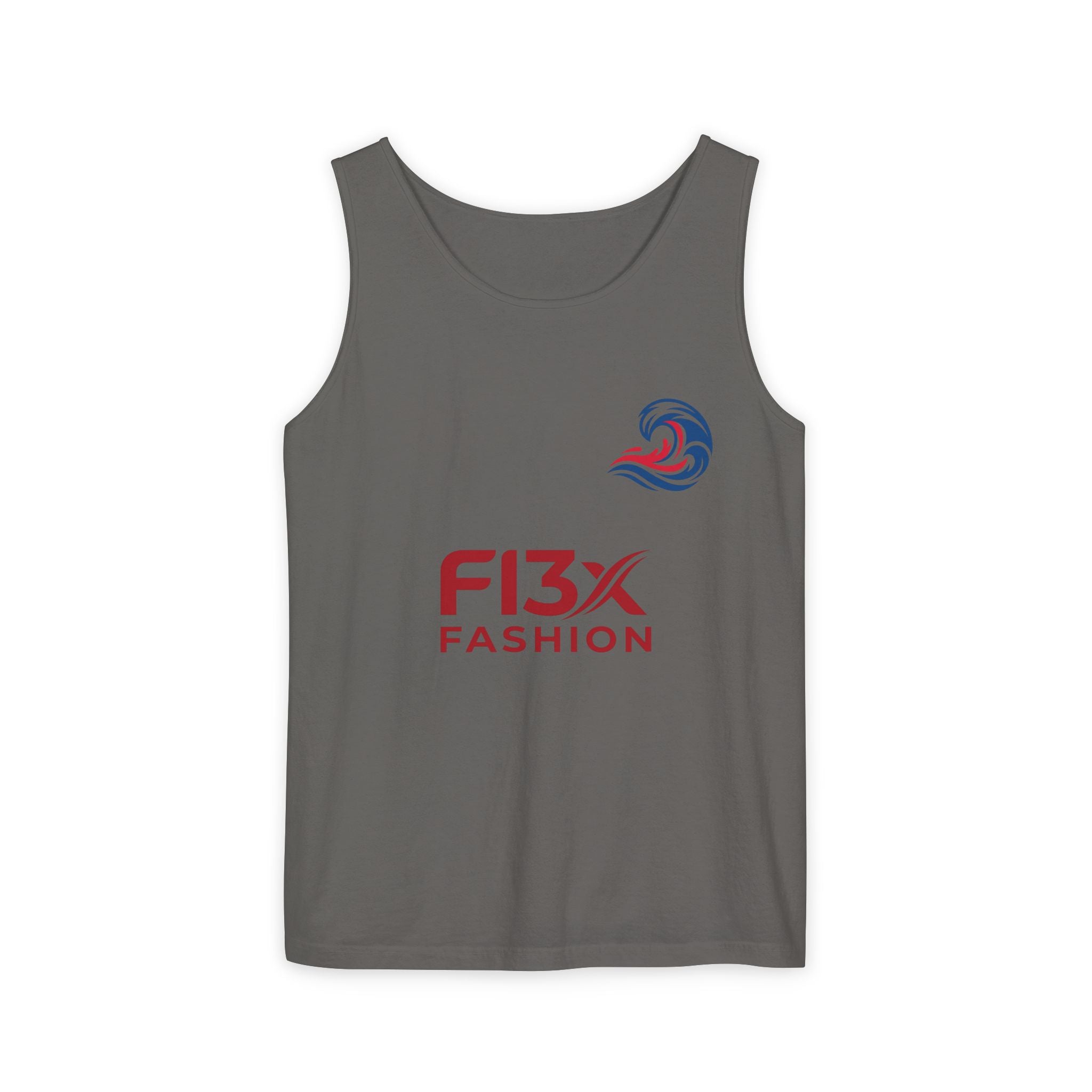 Graphic Tank Top - Colorful Cosmic Woman Illustration