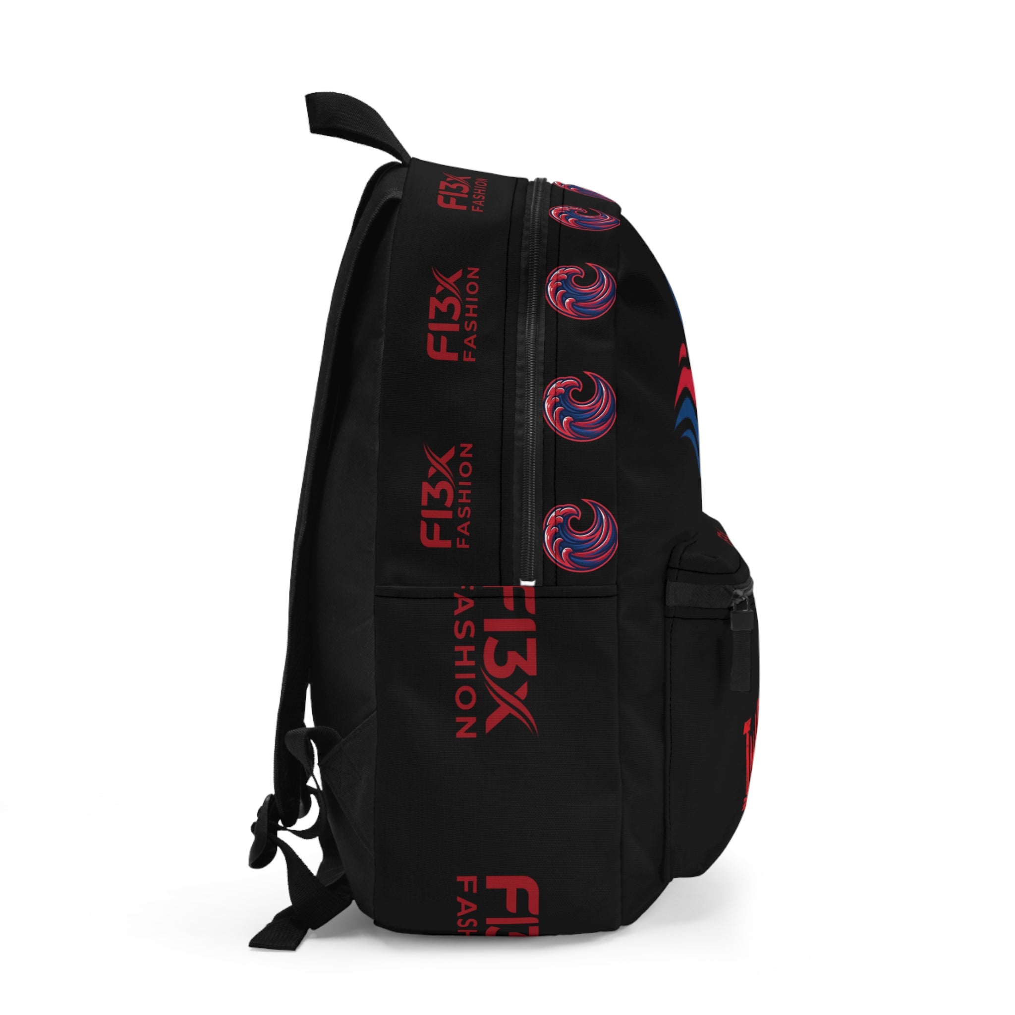 Imasoldier Graphic Backpack - Wave Emblem Streetwear School Bag