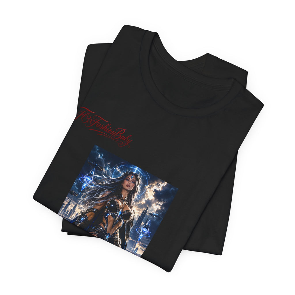 Wonder Heroine Graphic Tee — 'Flirtatious Lady' Front Print