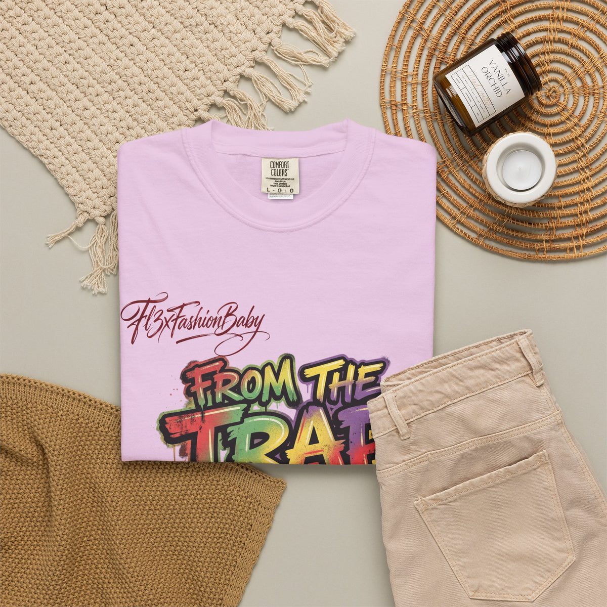 From the Trap to the Mob Graphic Tee — Streetwear Rap Culture T-Shirt