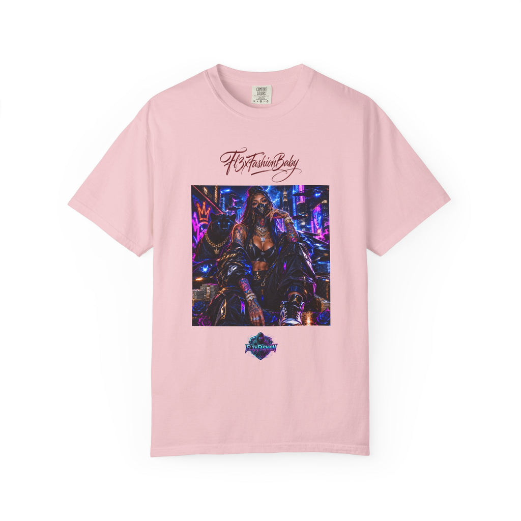 Cyberpunk Nightlife T‑Shirt — “The Fashion Baby” Graphic Tee