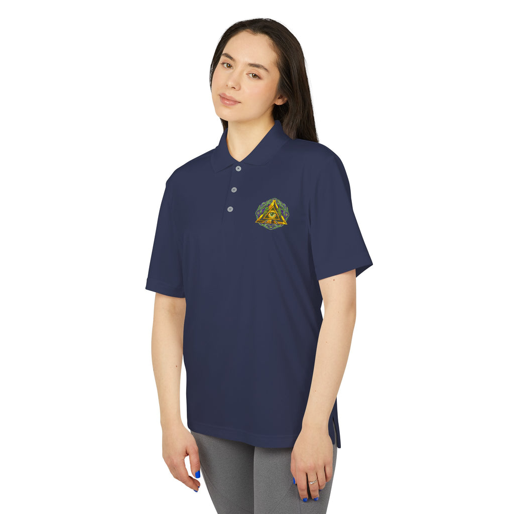 Pine Forest Crest Performance Polo