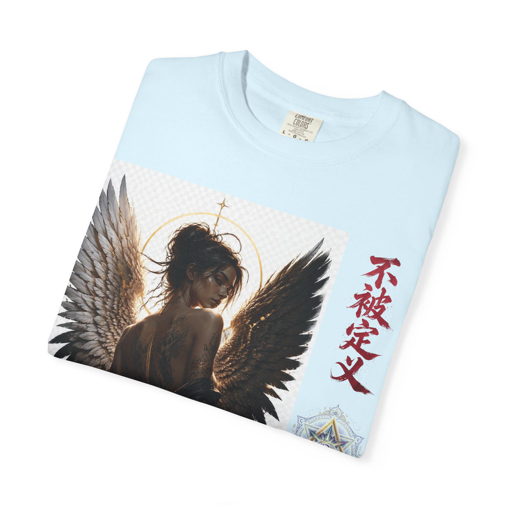 Angel Wings Graphic Tee — "FL3XFASHION" Gothic Streetwear T-Shirt