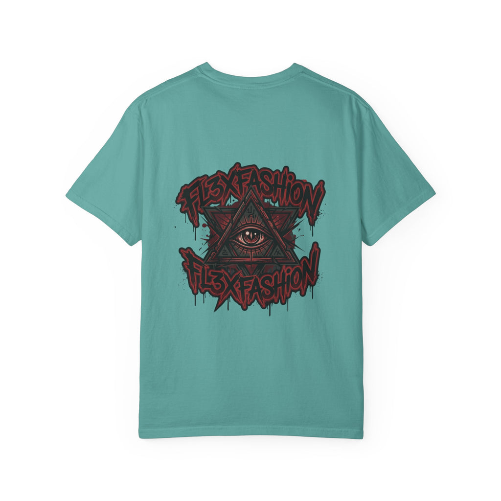 Graphic Tee — “Flex Fashion” All-Seeing Eye Streetwear T-Shirt