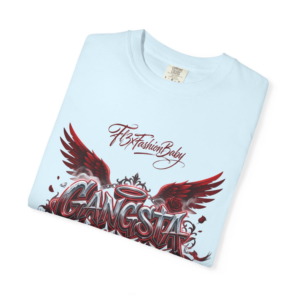 Gangsta Heaven Graphic T-Shirt — Scripted Front & Vertical Kanji Back
