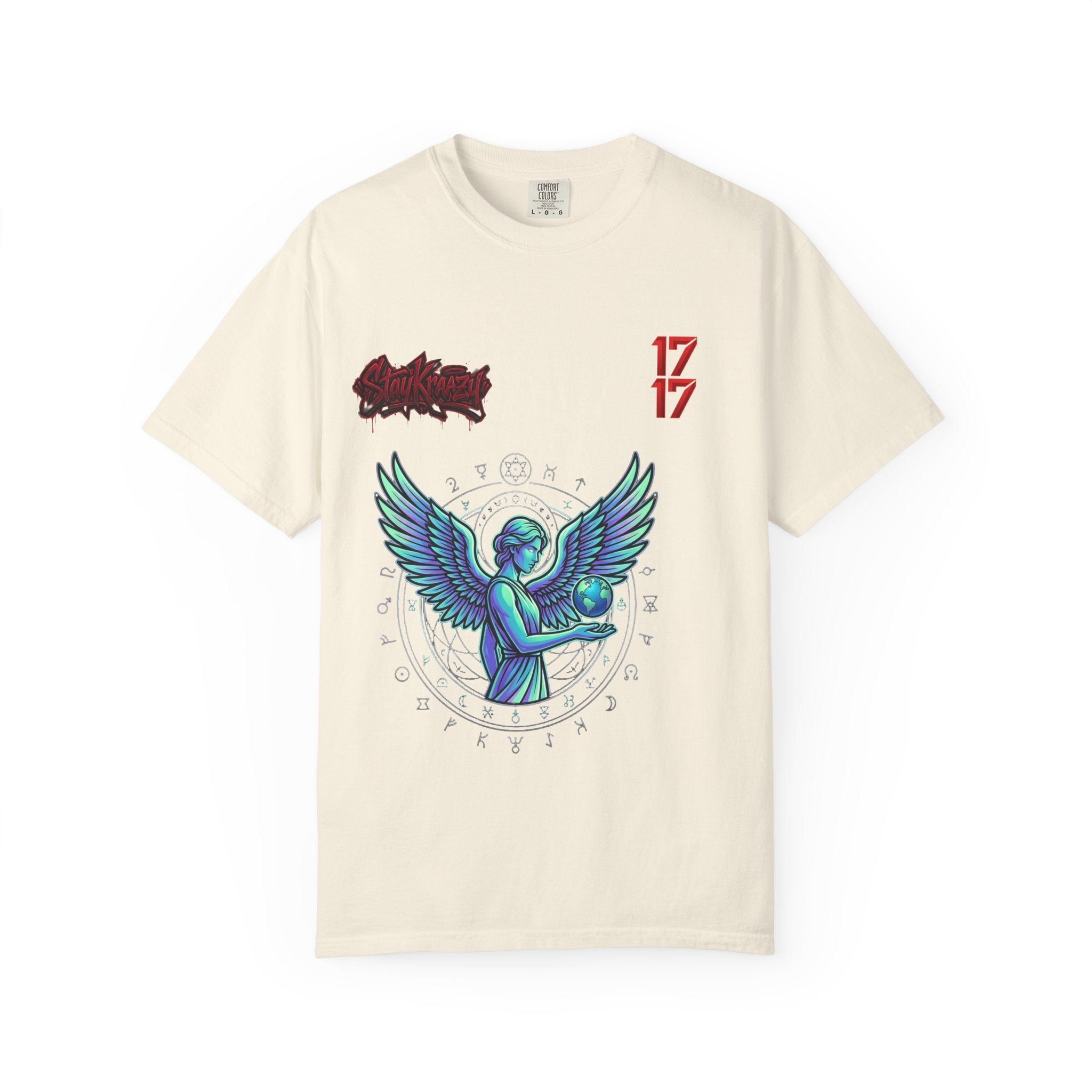 Angel & Devil Graphic T-Shirt — '24 Hours To Live' Streetwear
