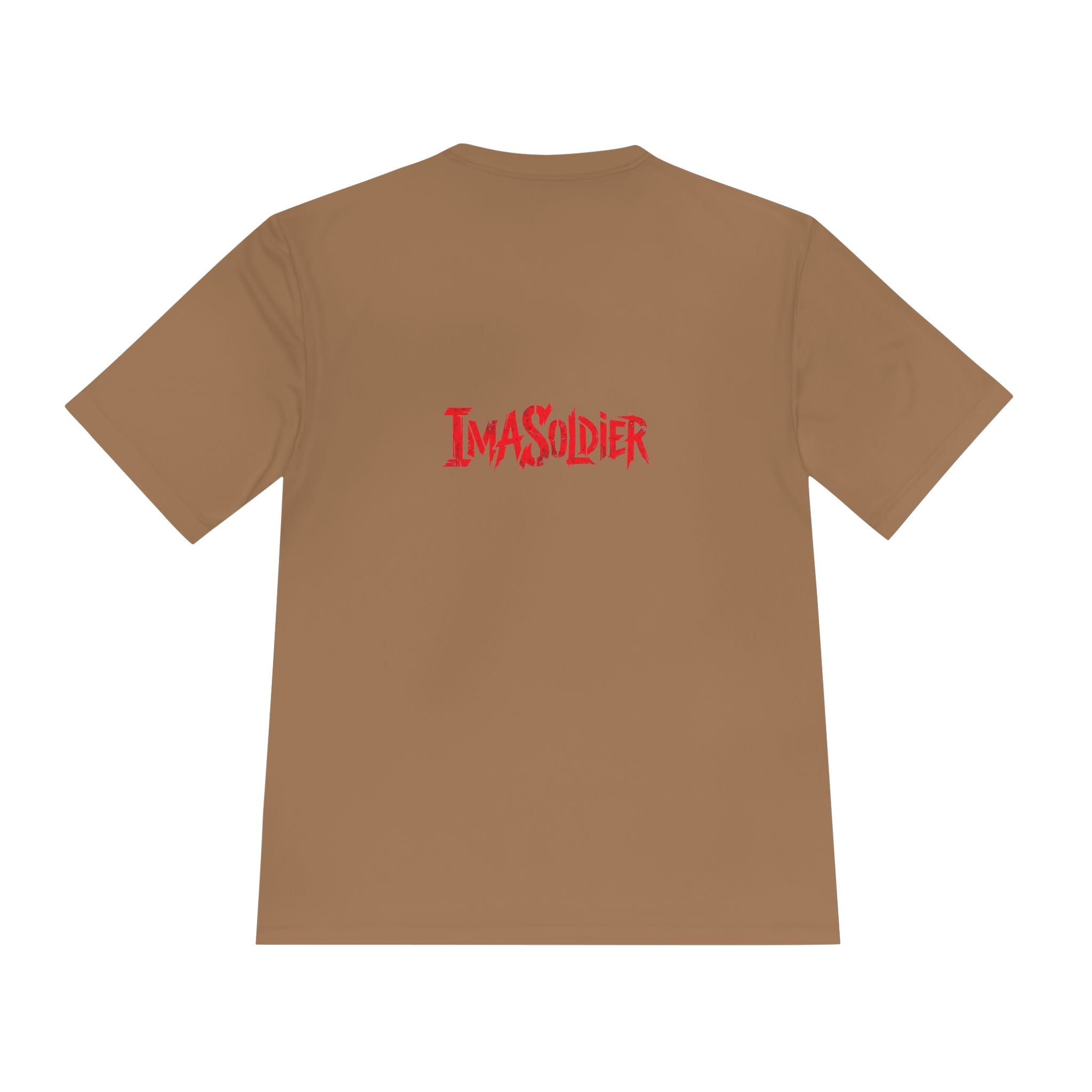 ImaSoldier Graphic Tee — Dark Joker Face Logo Moisture‑Wicking Shirt