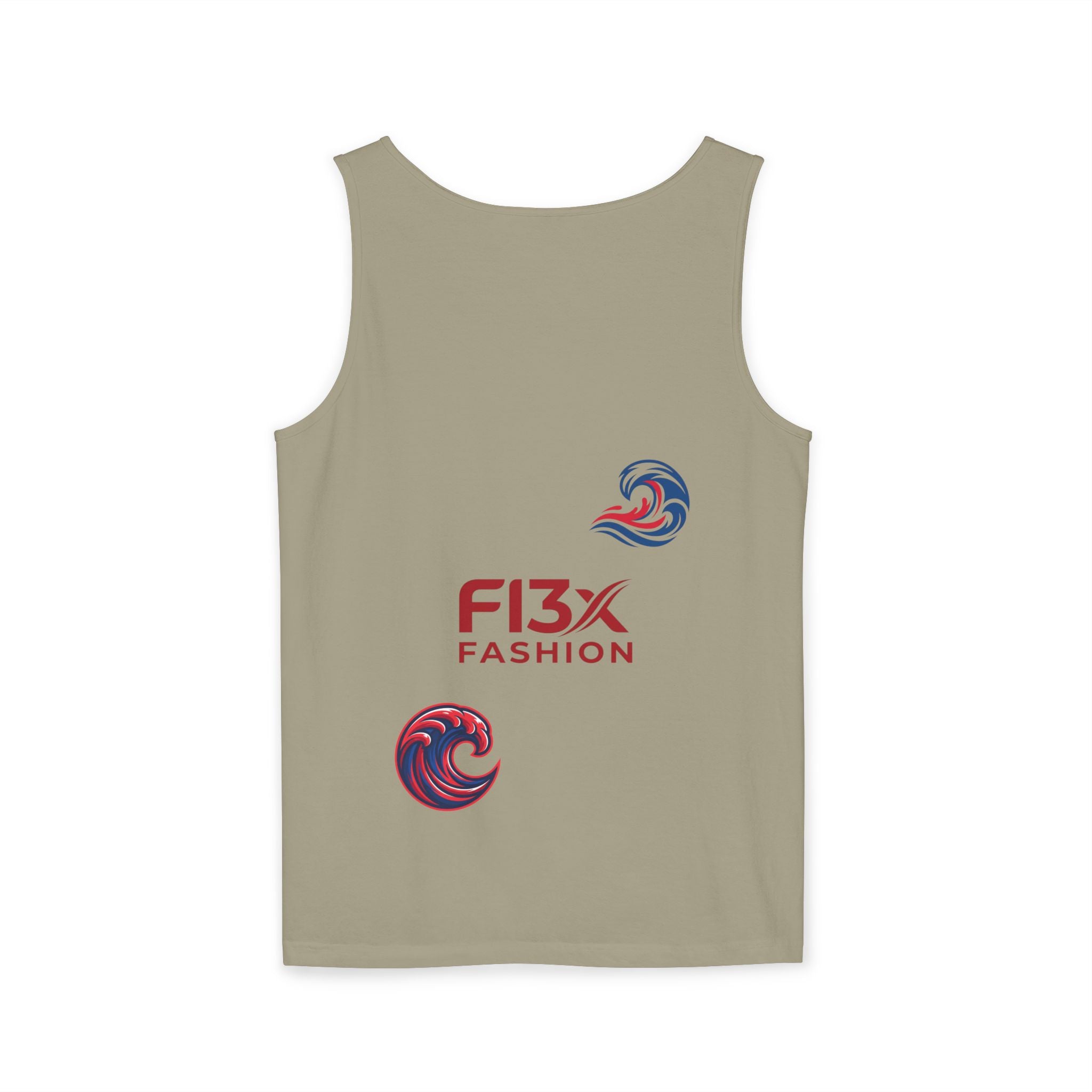Graphic Tank Top — Colorful Street Art & Drip Logo Design