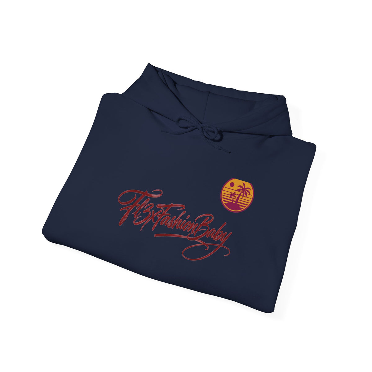 FBS Fashion Baby Script Hoodie – Retro Sun Logo Pullover