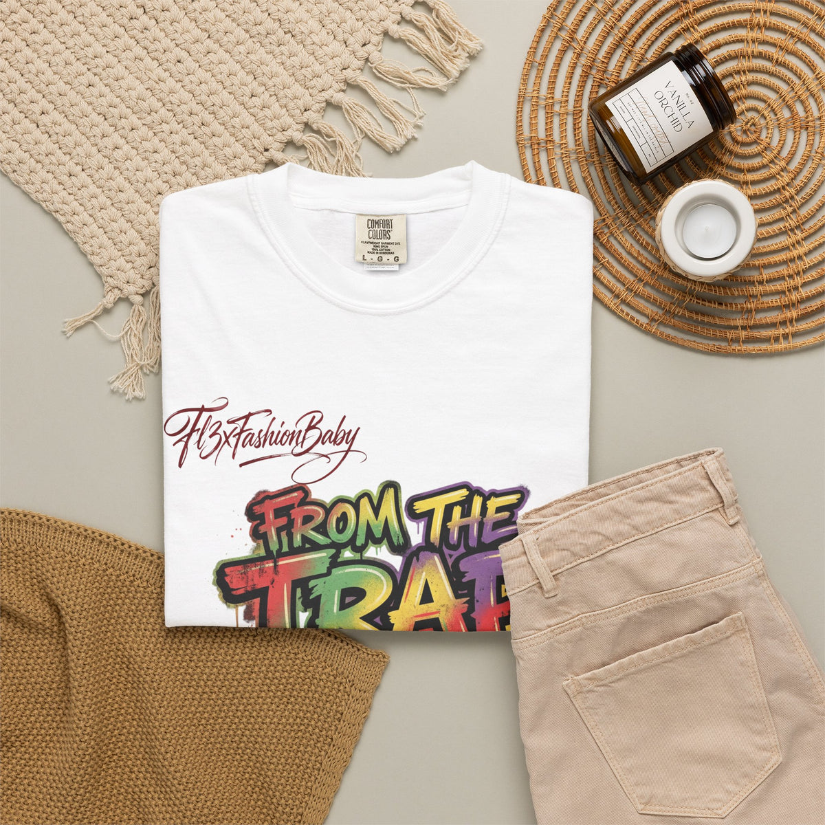 From the Trap to the Mob Graphic Tee — Streetwear Rap Culture T-Shirt