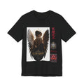 Angel Wings Graphic Tee — '不被定义' Asian-Inspired Dark Angel T-Shirt