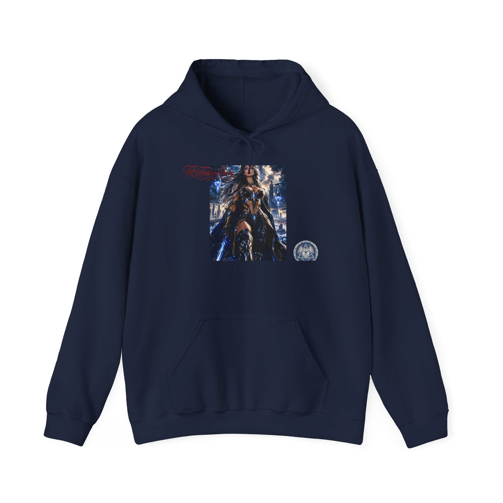 Hoodie - 'Ride or Die' Urban Night Rider Graphic Hoodie