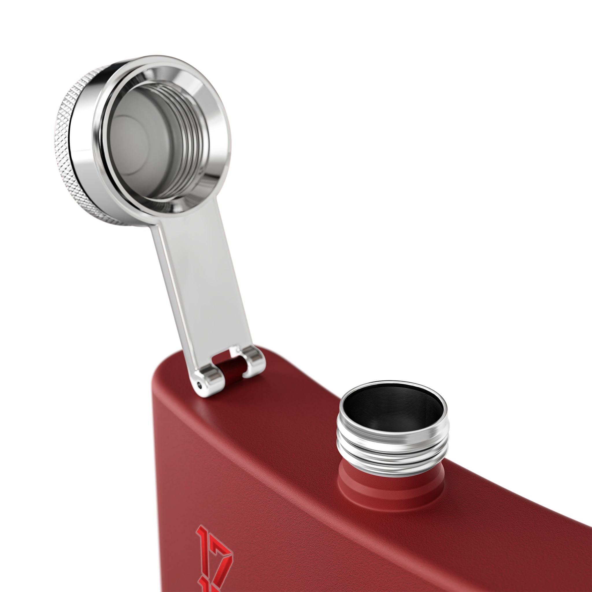 Flask — 'Stay Krazy' Graffiti Stainless Steel 6oz Hip-Hop Flask